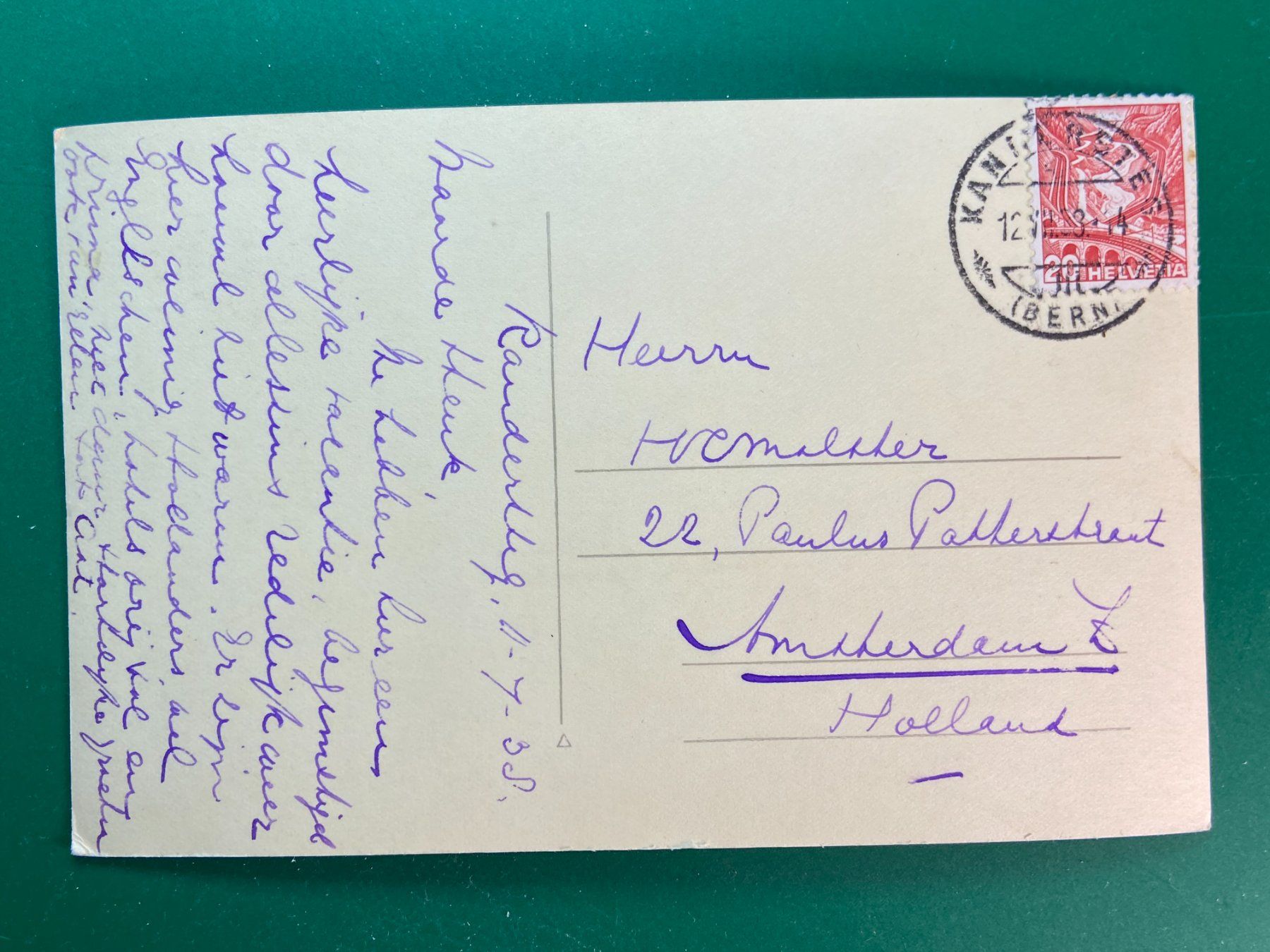 Cartoline postali: Gunten – Usato da Steg VS venduto da danwer74 1