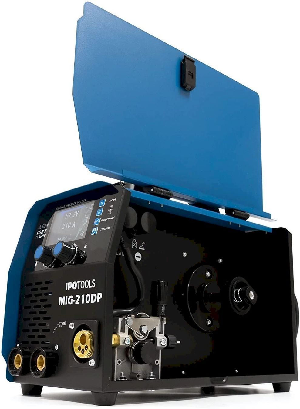 Löten & Schweissen: IPOTOOLS MIG-210DP MIG/MAG Schweißgerät – Neu und originalverpackt aus Bottighofen von zaap 4