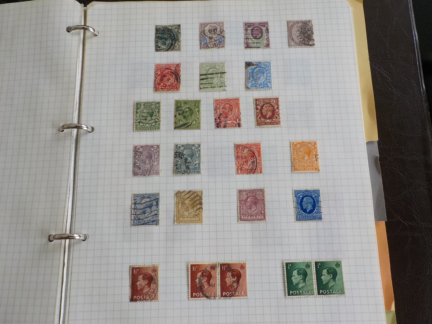 Tutti i francobolli: Briefmarken Europa, grosser Posten im Ringbinder mit Falz o – Usato da Ebikon venduto da alanchal 3