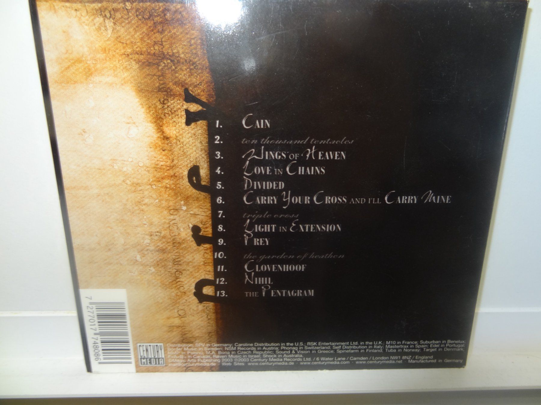 CD: Tiamat Prey-Ltd (CD) – Usato da luzern venduto da musicandart 1
