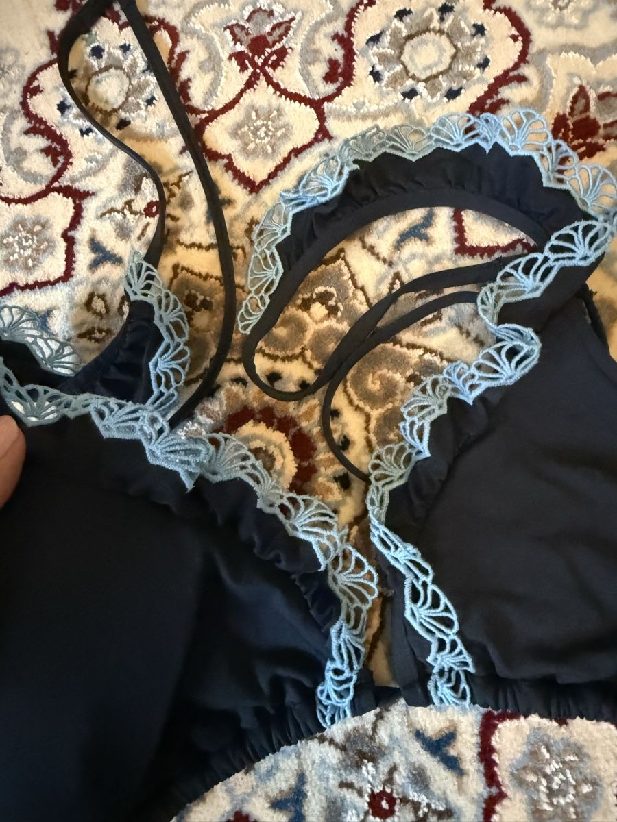 Seafolly Maillots de bain & Bikinis: Triangle Bikini Navy Blue Seafolly – D'occasion à Bottmingen par Itsclaire 6
