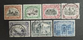 Belgien 1915-20, LoT gestempelt
