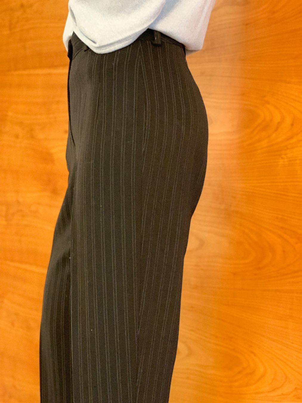Hosen: Gestreifte Damen Business Hose – Gebraucht aus Unterägeri von Jr61 4
