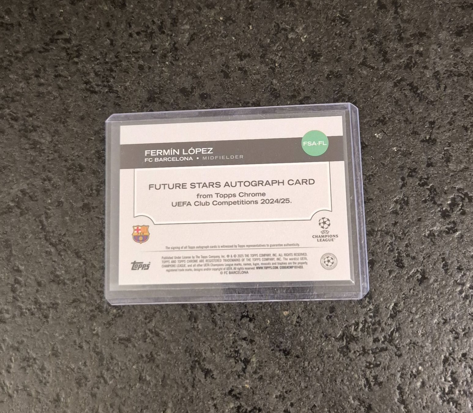 Topps Carte collezionabili: Fermin Lopez /150 Autogramm - Barcelona - Topps – Nuovo (secondo la descrizione) da Burg AG venduto da Danoe 1
