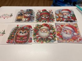 Diamant Painting Karten Weihnachten