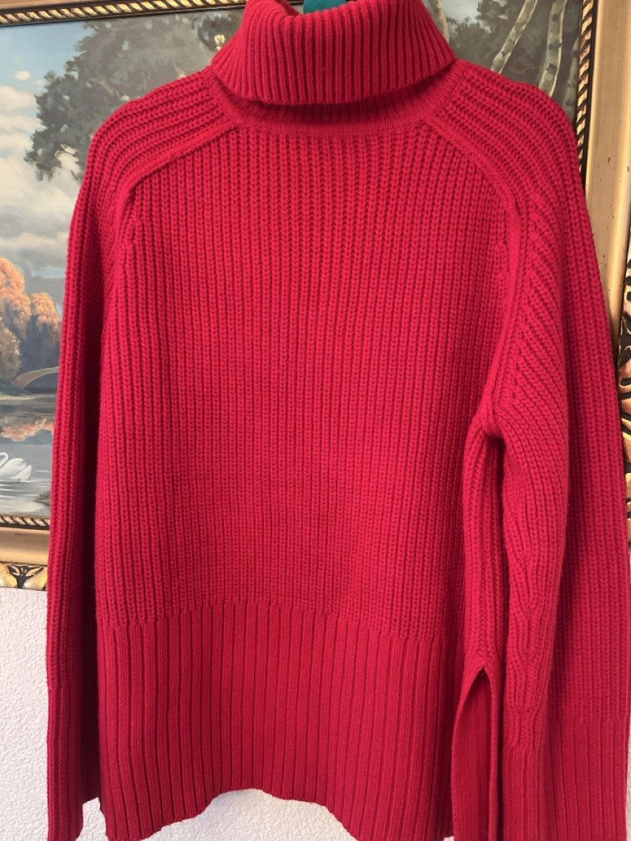 Maglioni & Felpe: Wunderschöner,Gereinigt Gr L Strickpullover mit Rollkragen, – Usato da Zürich venduto da drn_77z5 6