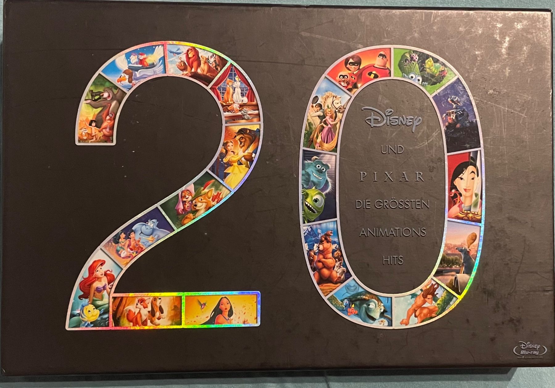 Tutti i DVDs: 20 - Disney und Pixar - Die größten Animations Hits – Usato da Waldenburg venduto da Gonzo8