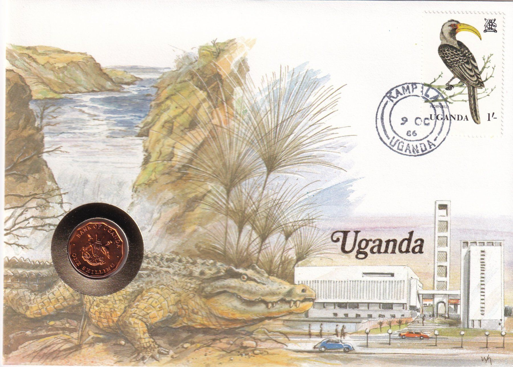Tutti le monete: Münzbrief    Uganda – Usato da Neuchâtel venduto da karlpierrino