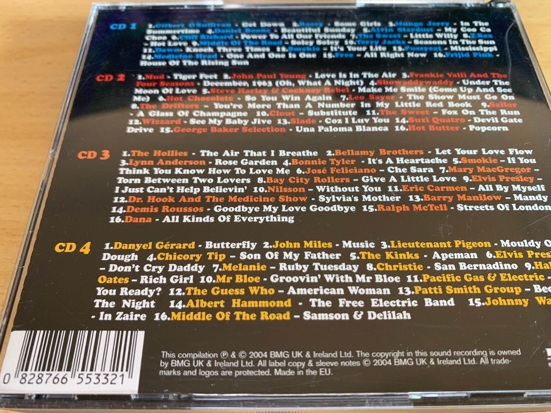 CDs: Various – Solid Gold Hits - 4 CD – Gebraucht aus Rikon im Tösstal von Alpenmutz 1