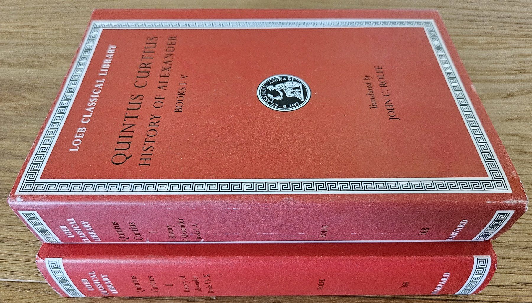 Bücher: Quintus Curtius: History of Alexander – Gebraucht aus Schaffhausen von asyouwestley 1