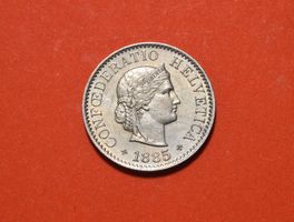 5 Rappen 1885