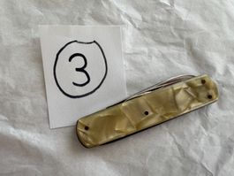 Solingen Taschenmesser – Inoxidable – Perlmutt Optik