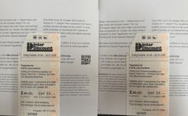 2 SBB Tageskarten - gültig auch ohne Halbtax