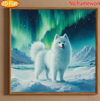 Diamond Painting Polarwolf 50x50cm