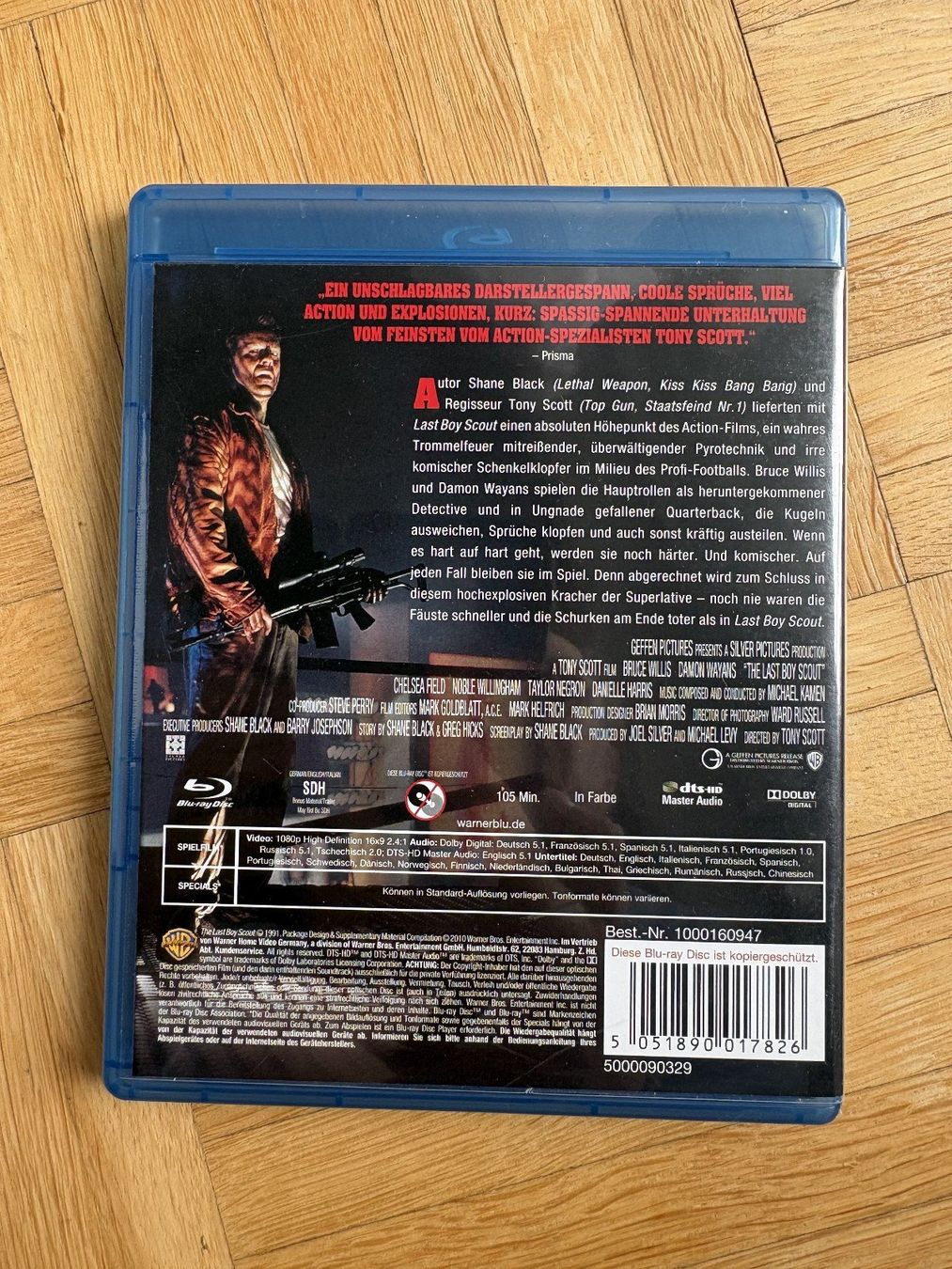 Tutti i DVDs: The Last Boy Scout - Blu-ray – Nuovo (secondo la descrizione) da Zürich venduto da Malcom 2