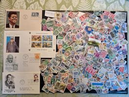 Circa 1000 Ausland Briefmarken ab Uralt 2024/05
