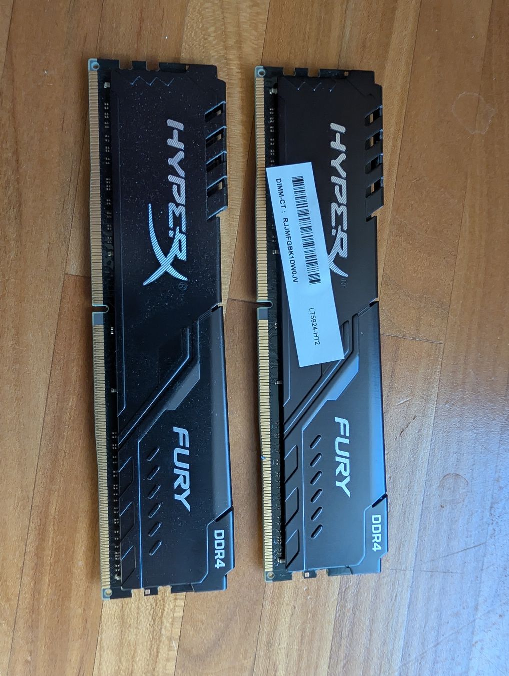 Hyperx Memory / RAM: 2x HyperX Fury DDR4 RAM-Module 16GB – Gebraucht aus Oeschgen von ich_zv68
