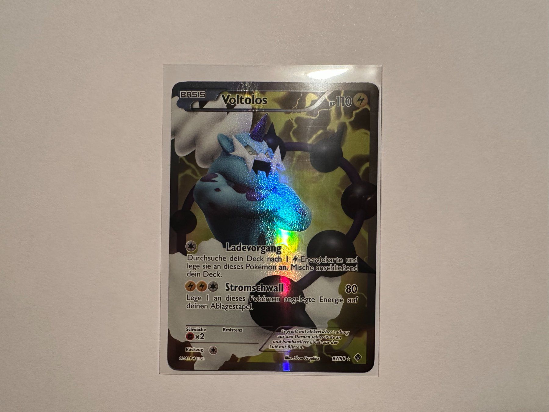Pokémon Carte collezionabili: Voltolos Fullart S&W Emerging Powers DE – Usato da Hagendorn venduto da Pokecollectorch