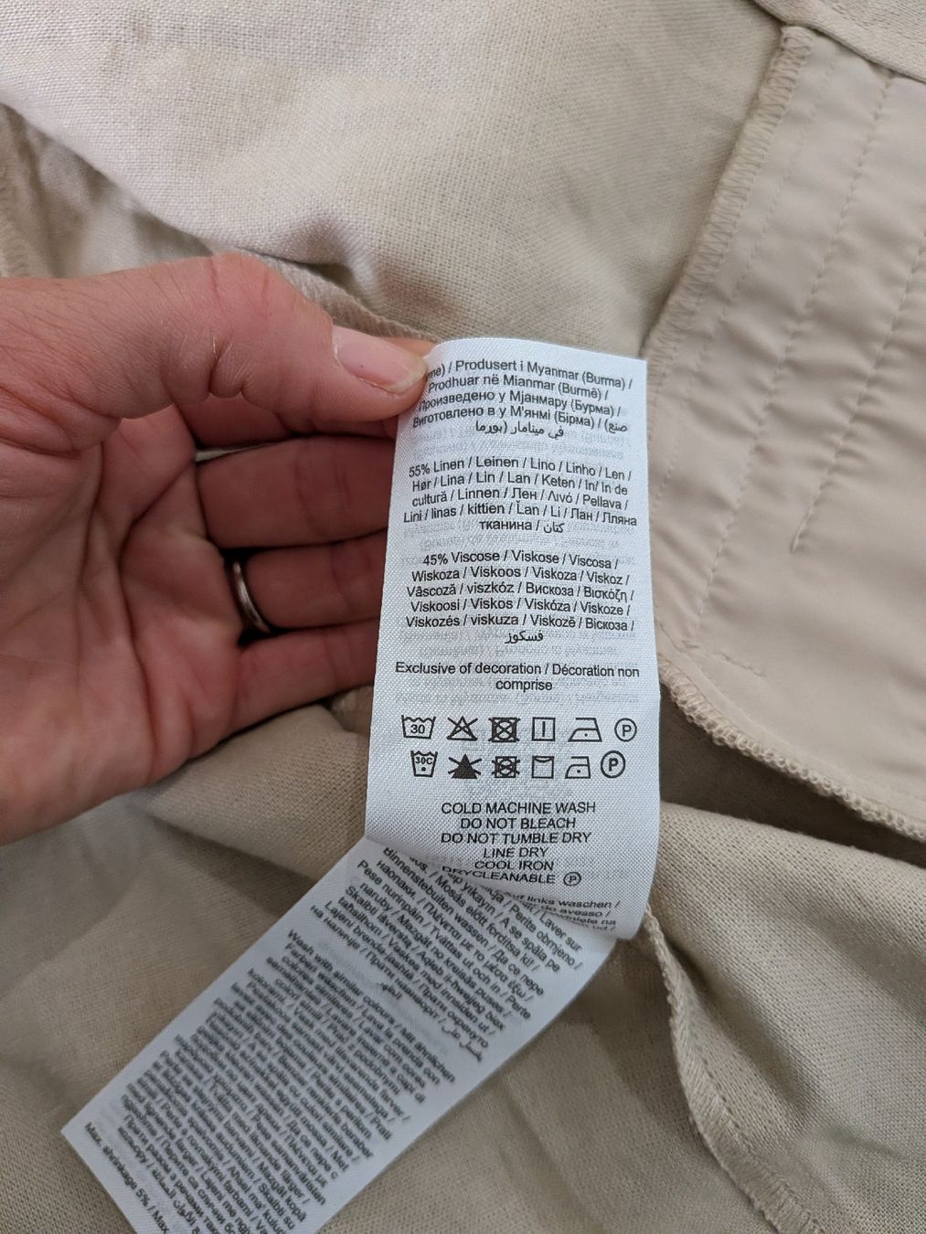 Only Giacche: NEU: Leinen Blazer Only Grösse 38 – Nuovo (secondo la descrizione) da Eschenbach SG venduto da SanFranciscoCalifornia 3