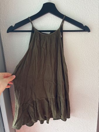 ASOS Sommertop in Olivgrün, Größe 36