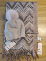 Neue Wintermütze  + Schal, Altrosa
