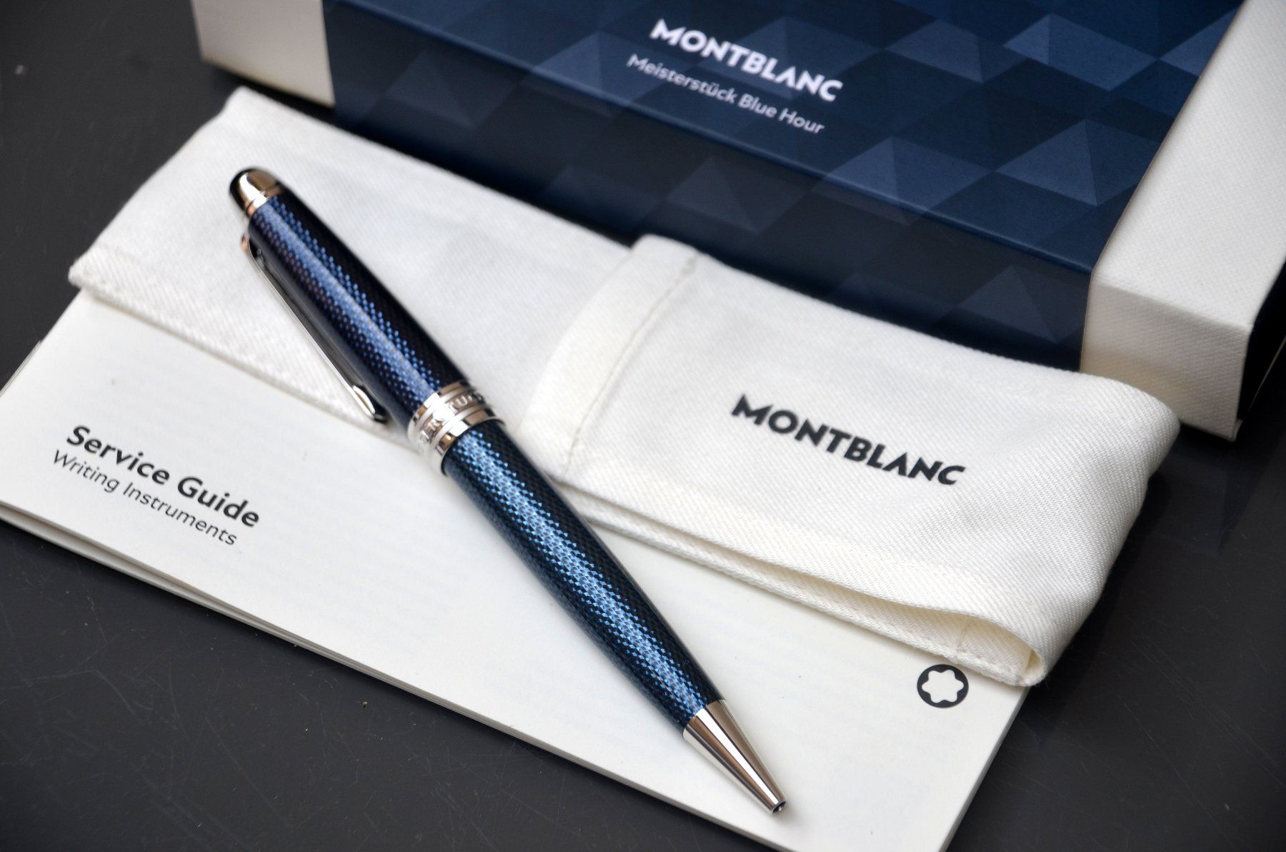 Montblanc Stifte & Marker: Montblanc Meisterstück Solitaire Blue Hour – Neu und originalverpackt aus Collonges von Auganien 1