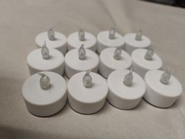 Teelichter LED 12 Stk neu