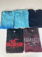Lot de 5 T-shirts Hollister, taille XS, parfait pour l'été!
