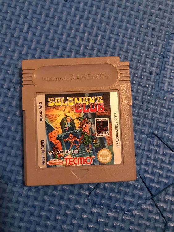 Solomon‘s Club Game Boy / Solomons Club Game Boy | Kaufen auf Ricardo