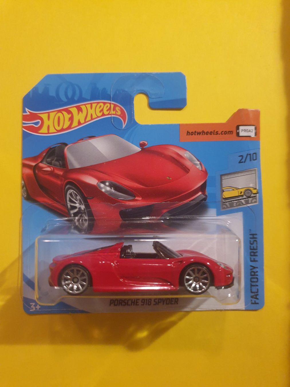 Hot Wheels Modellini d'auto: Hot Wheels PORSCHE 918 SPYDER – Nuovo e nell'imballaggio originale da Oftringen venduto da Rotor