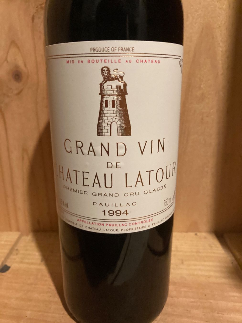 Vino: Chateau Latour 1994 – Nuovo (secondo la descrizione) da Basel venduto da magot58 1