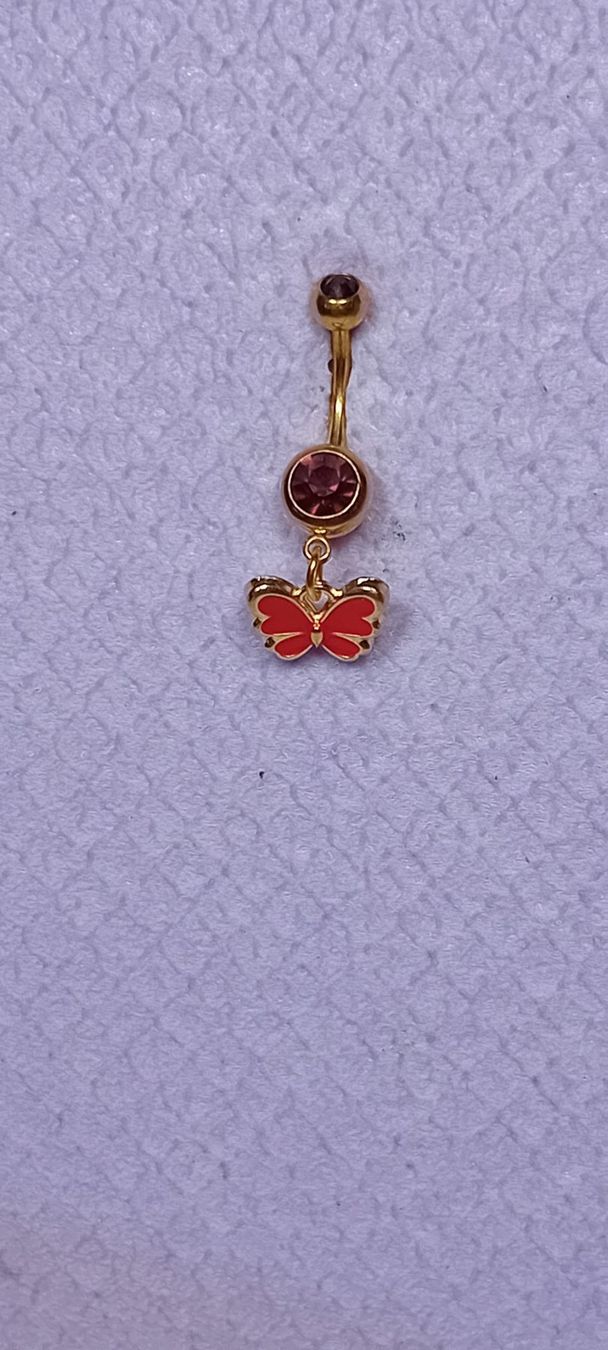 Gioielli per piercing: bauchnabel piercing ,,vergoldet,,,edelsthal 316L – Nuovo (secondo la descrizione) da Basel venduto da bij_5hqd 1