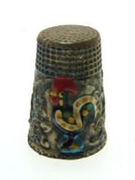Fingerhut mit Blumenmotiv (6)