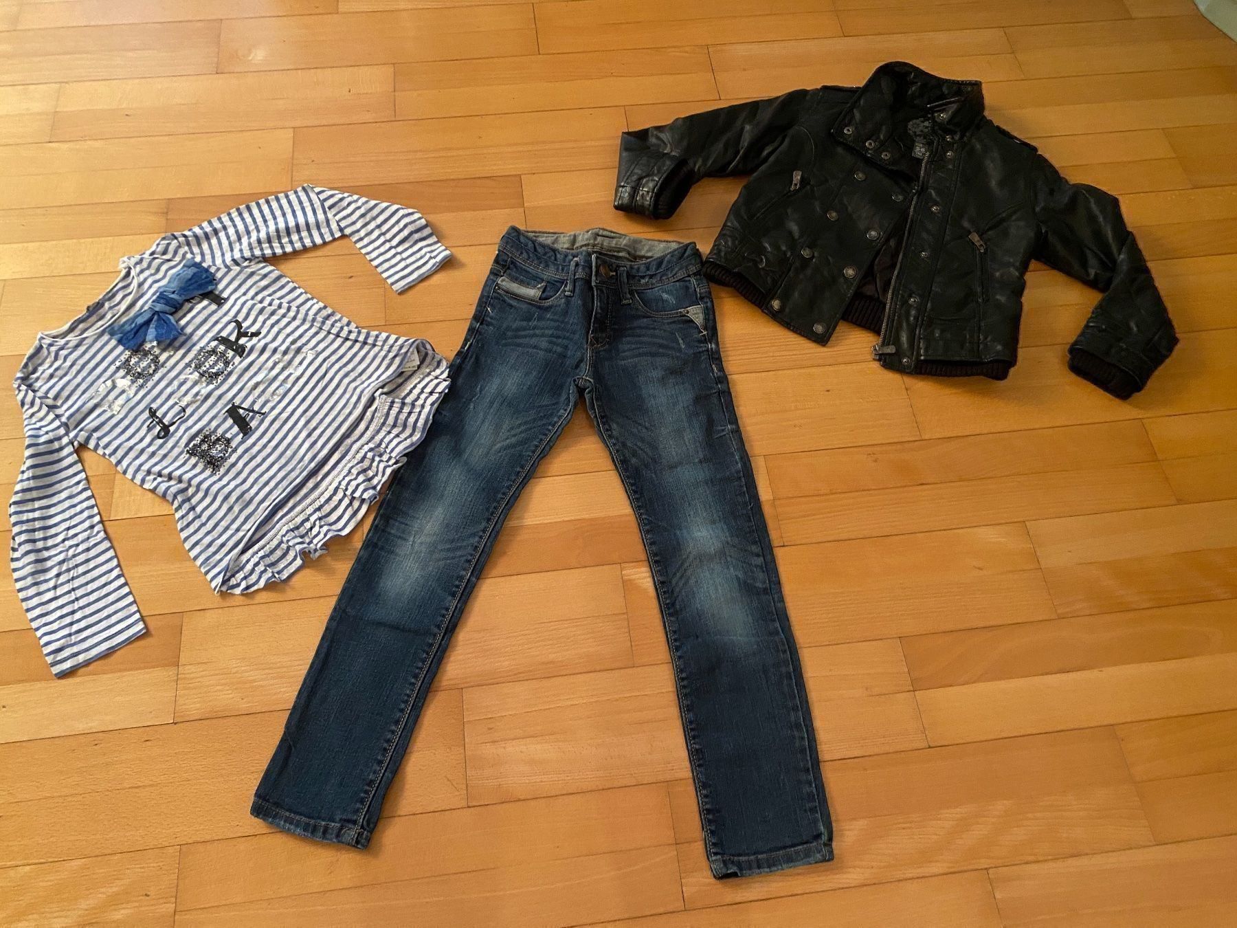 Zara Lotti & Set di vestiti: Mädchenset Gr. 118 / **top** mit Jacke – Usato da Tübach venduto da Vivienne0