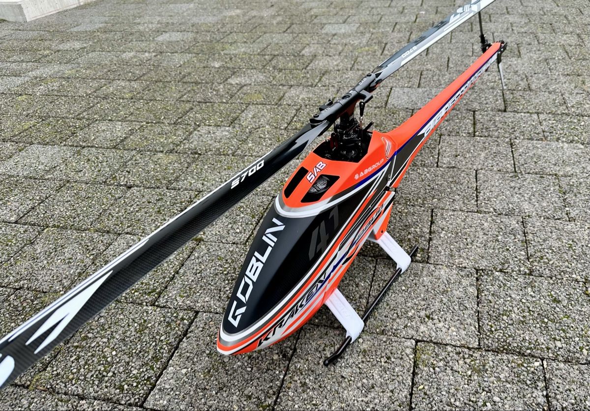SAB Modellismo RC: SAB Goblin Kraken S 700 orange – Usato da Schöftland venduto da Romast