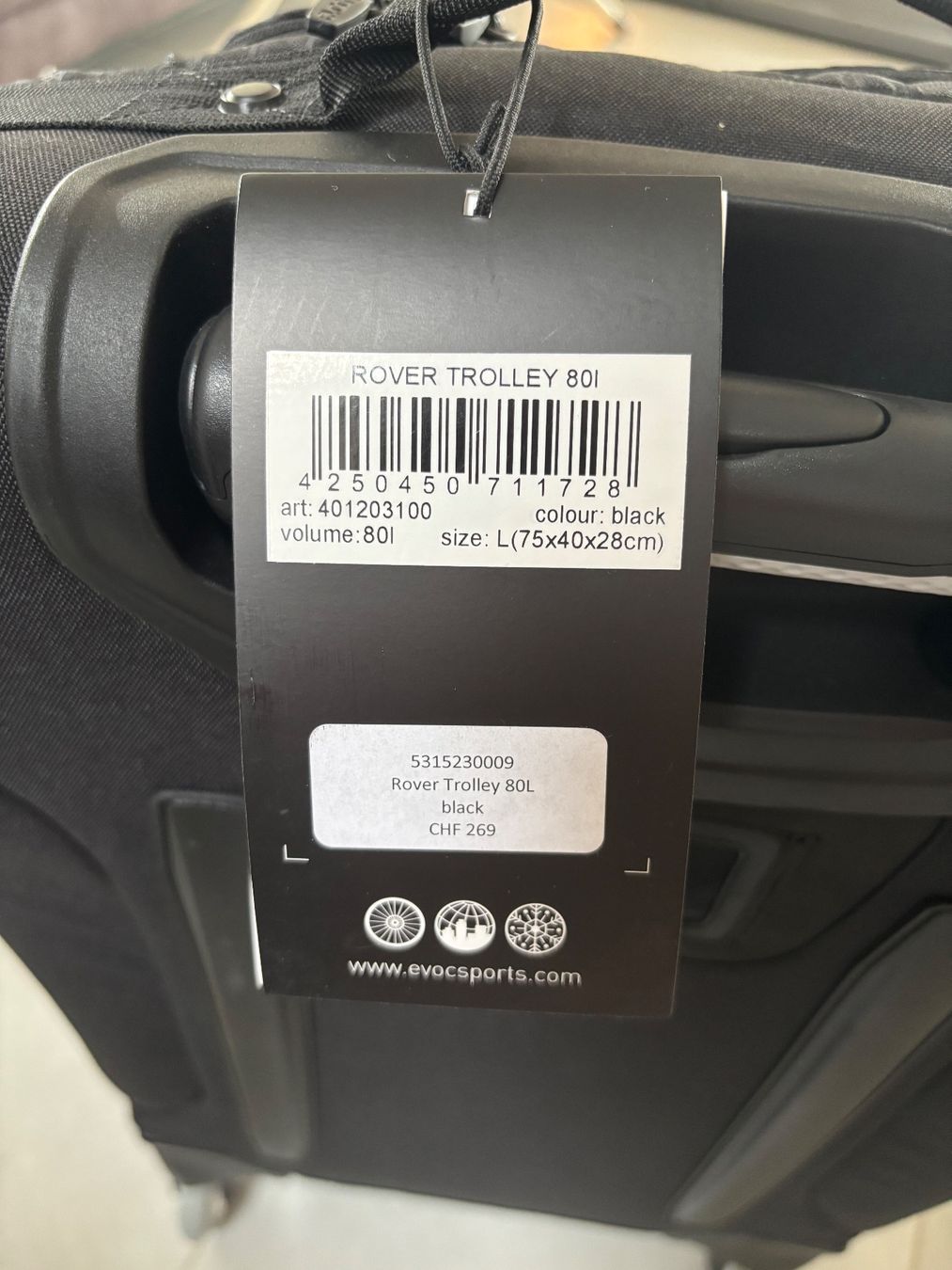 Evoc Valises de voyage: evoc Reisetasche – Neuf avec emballage d'origine à Büsserach par vimeco.43 3