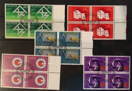 Viererblockserie 1982 ET-Stempel