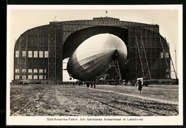 Fotografie Ansicht Lakehurst, Zeppelin G