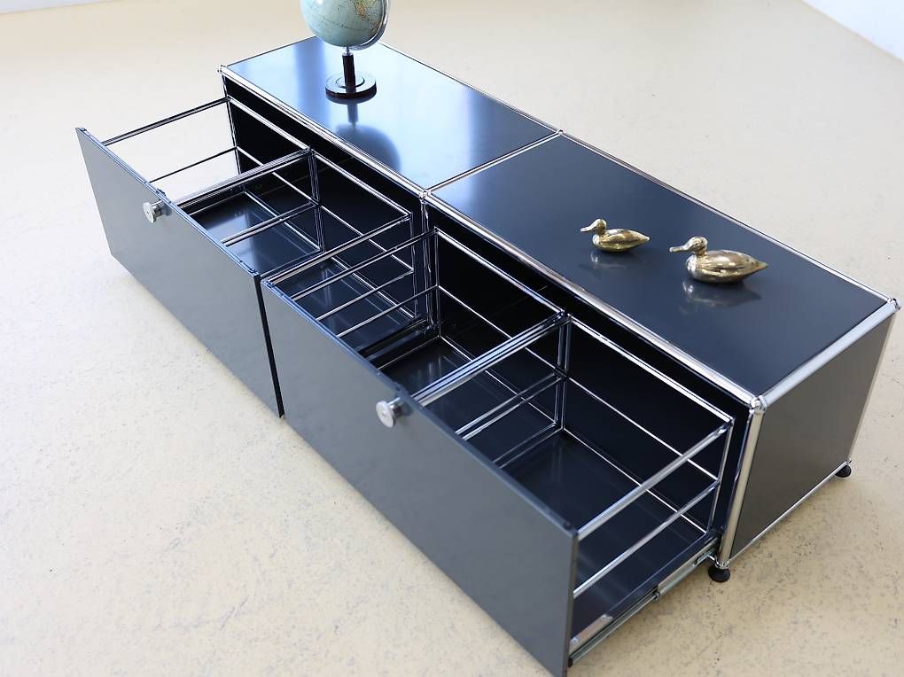 USM Kommoden: USM Haller Lowboard in Anthrazitgrau 2x1 – Gebraucht aus Meinisberg von atelier_TILIJA 4