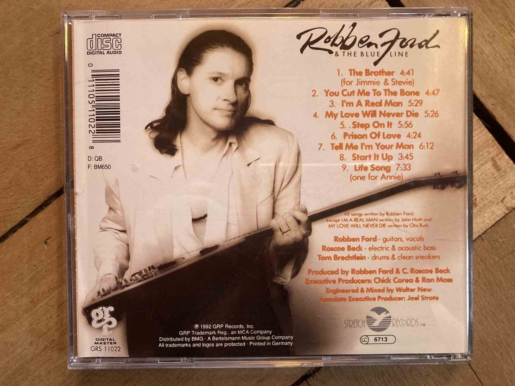 CDs: Robben Ford & The Blue Line 1992er Album – Gebraucht aus Luzern von Needful_Things 1