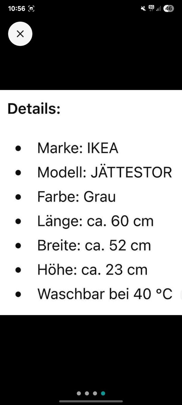 Ikea Giocattoli: Elefant von IKEA, Plüschtier – Usato da Buchs AG venduto da Kitten33 1