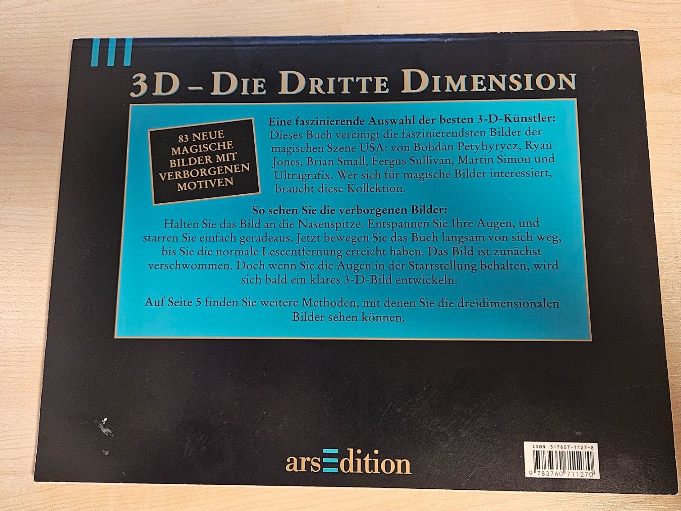 Livres: 3D "die dritte Dimension - arsEdition" – D'occasion à Jona par ASMARADO 1