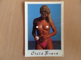 Erotik - AK - Costa Brava - femme plage été
