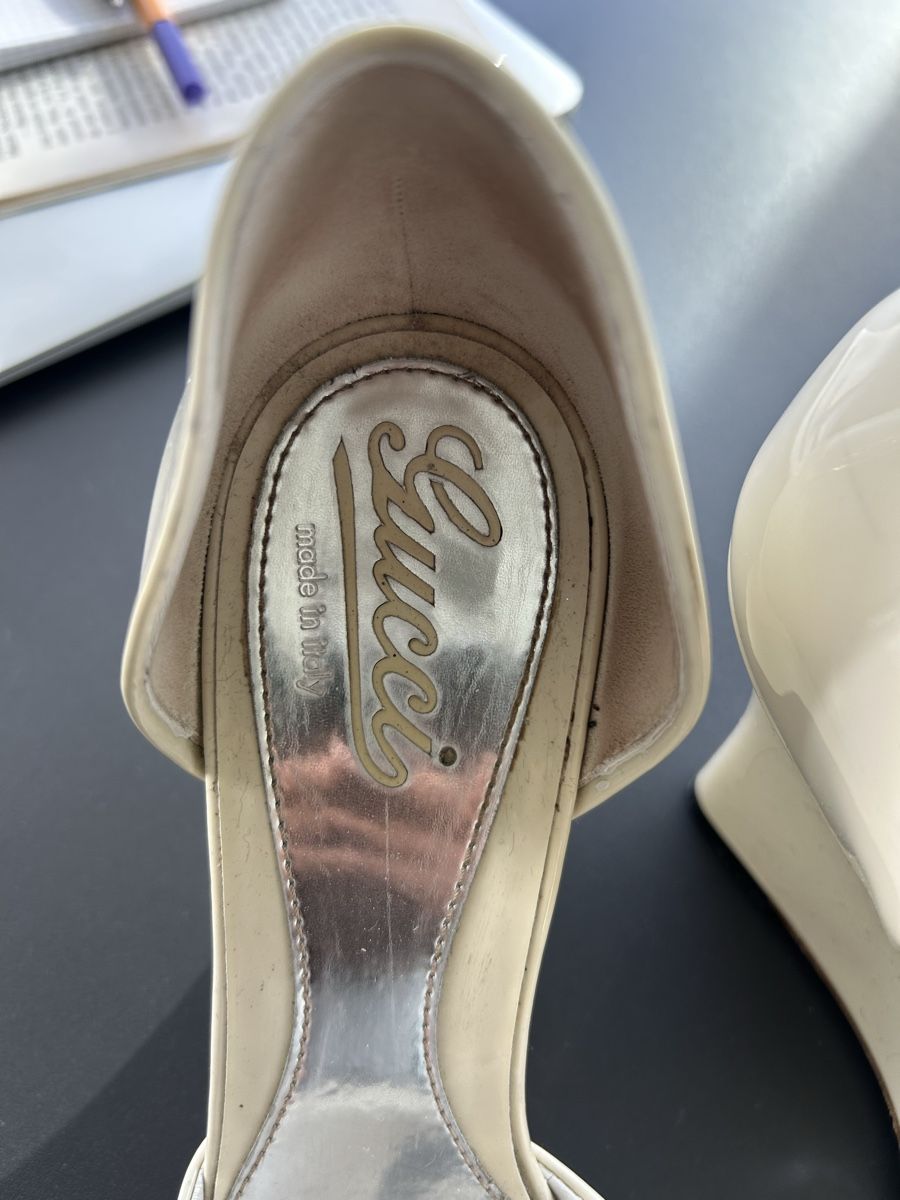Gucci Damenschuhe: Original gucci peeptoe wedges – Gebraucht aus Spiegel b. Bern von ell_8gm5 3