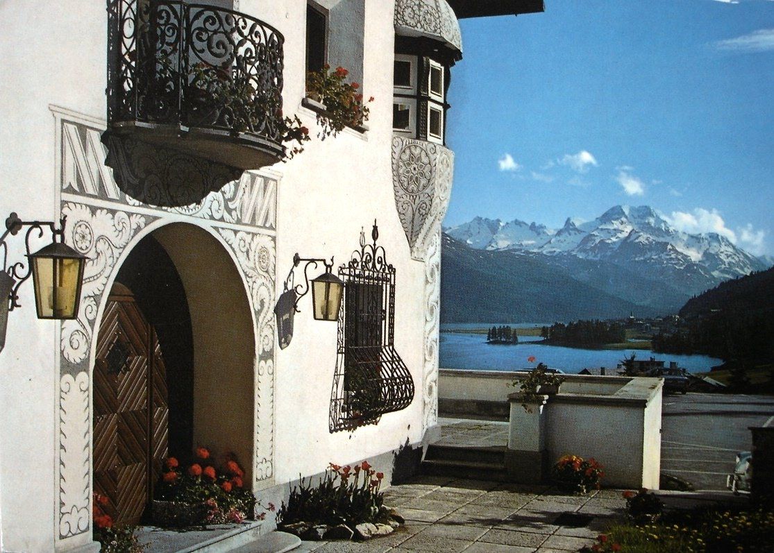 Cartoline postali: CHAMPFÈR mit Piz della Margna – Usato da Jona venduto da philajona