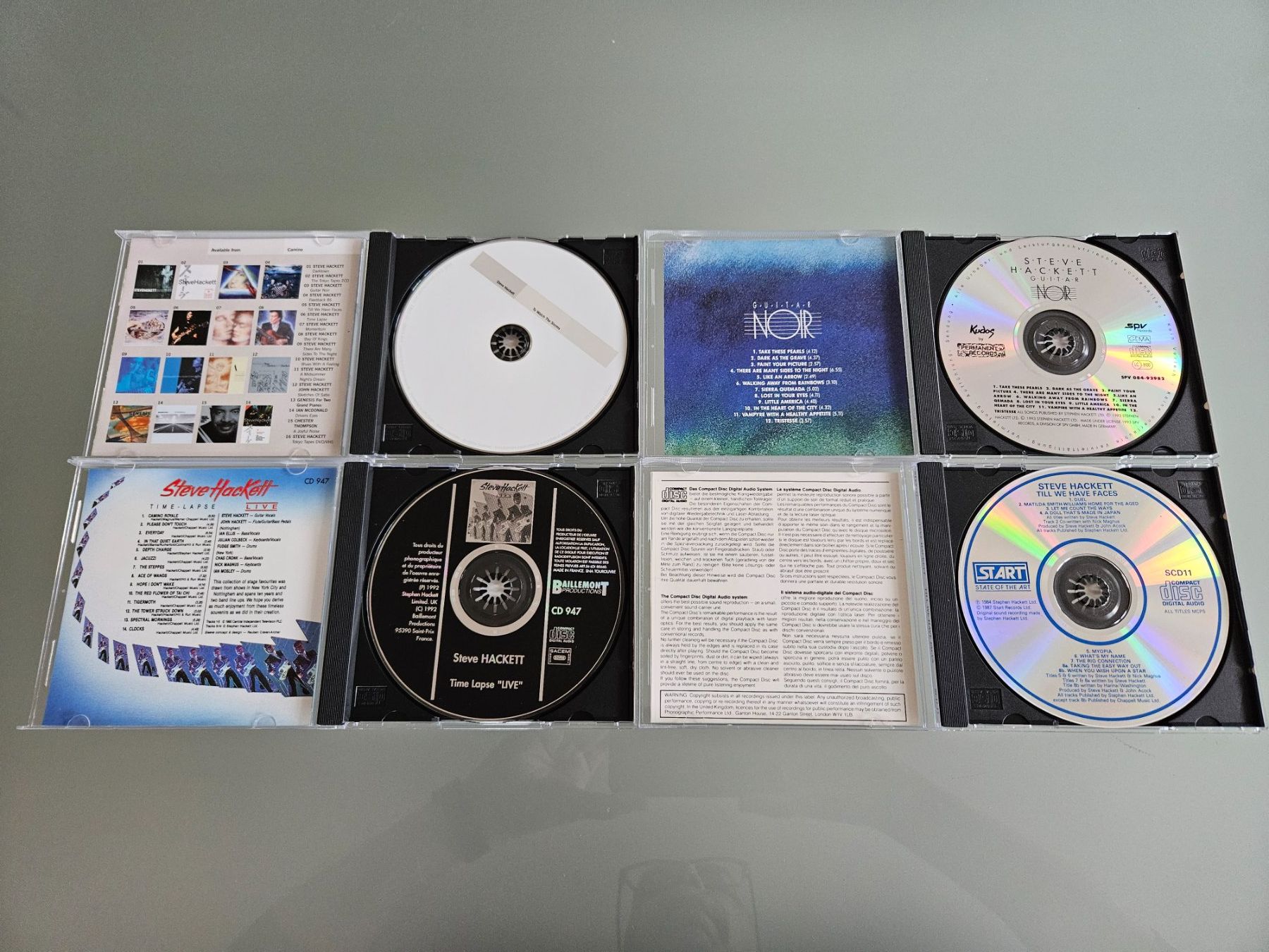 CD: Steve Hackett CD Sammlung 8 CD's Prog Rock – Usato da Herzogenbuchsee venduto da zloplio72 3