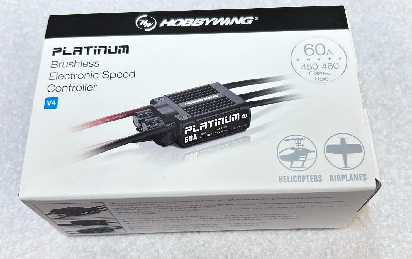 Hobbywing RC Kits de montage: Hobbywing Regler Platinum Pro 60A und Programmierkarte – Neuf avec emballage d'origine à Rickenbach b. Wil par Maulem7 1