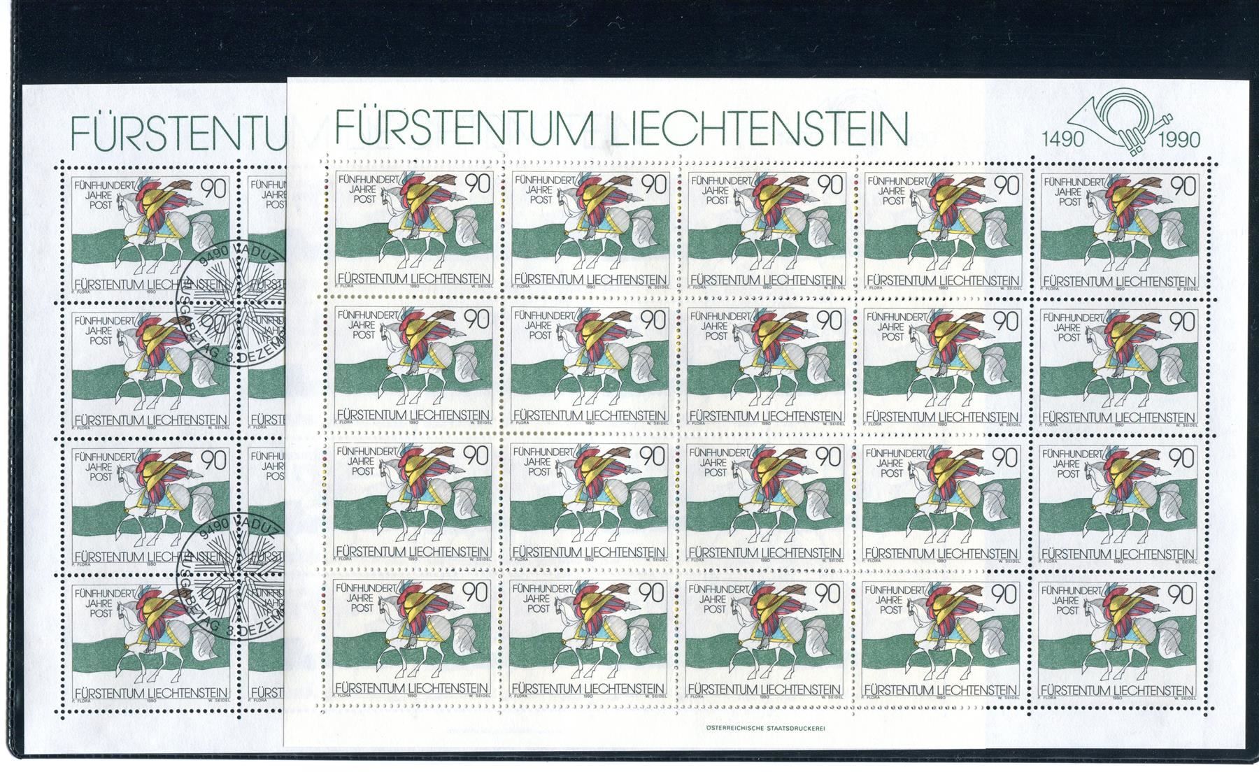 Tutti i francobolli: 1990 500 J. Post Bogen je **/O – Nuovo (secondo la descrizione) da Winterthur venduto da Kyoung