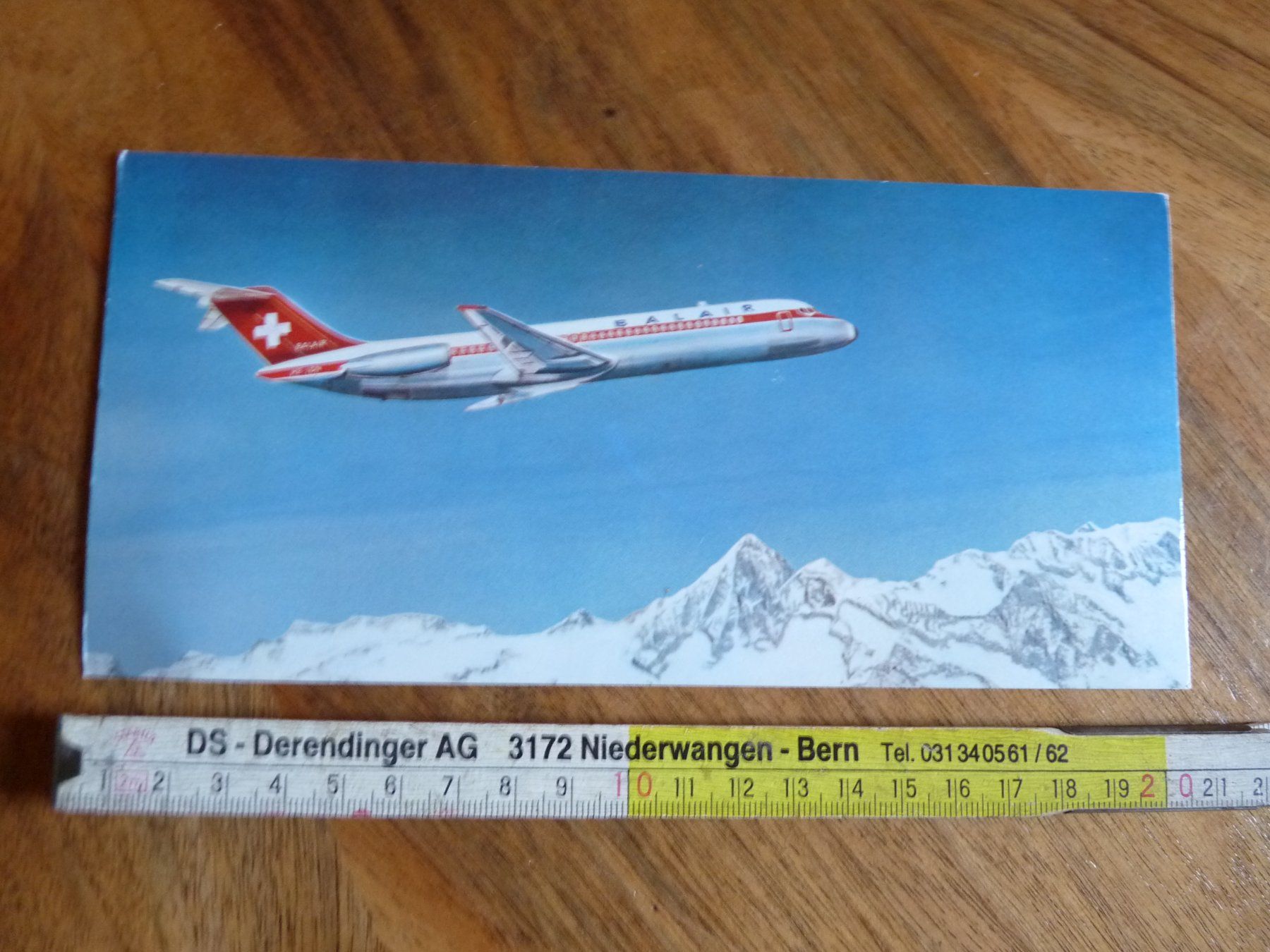 Ansichtskarten: Ansichtskarte Balair – Gebraucht aus Huttwil von mof_8dpq 2