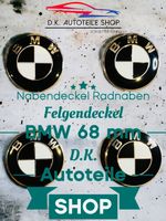 BMW Nabendeckel Radnaben Radkappen 68 mm Felgendeckel Neu